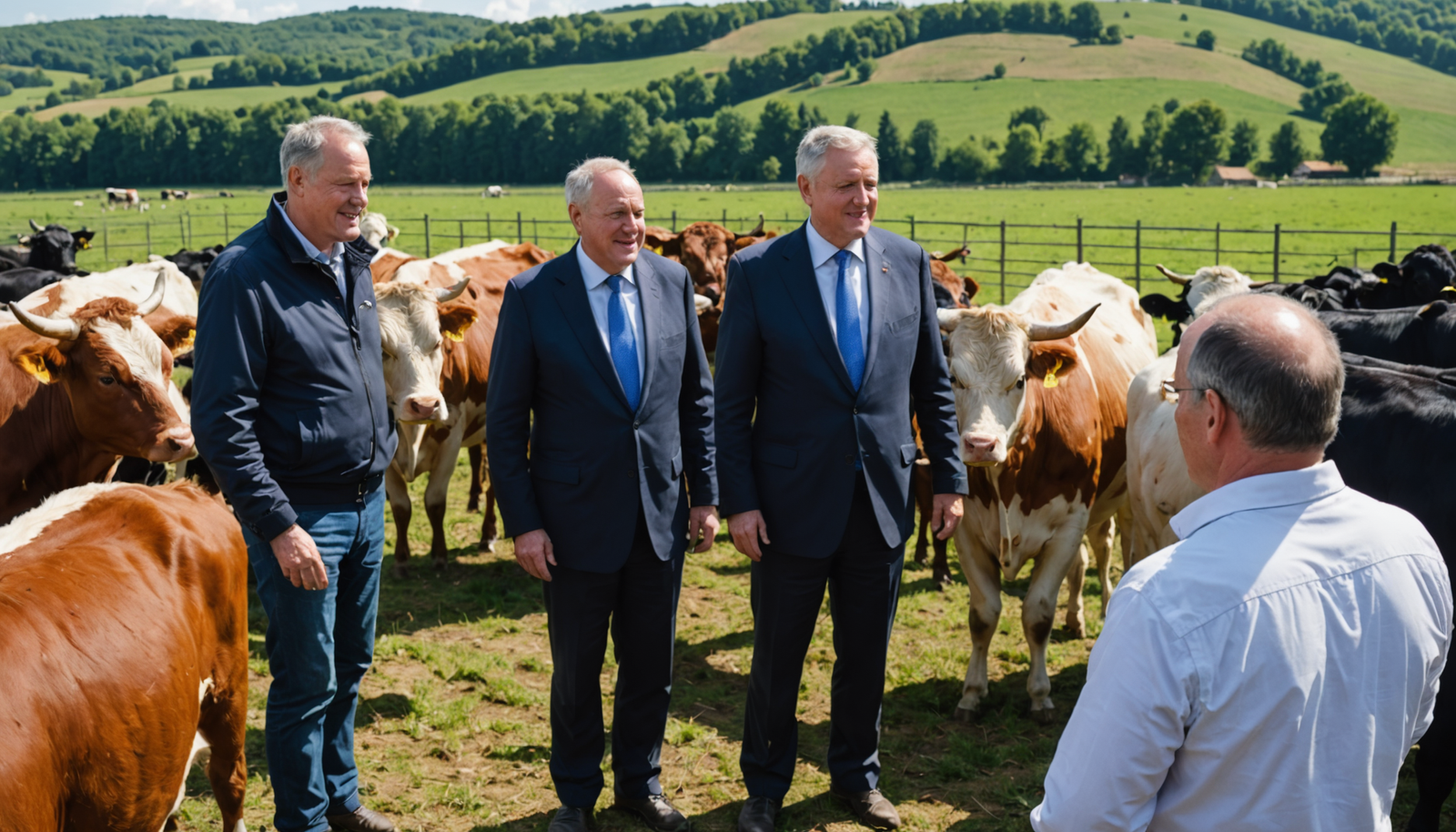 suivez en direct la visite d'annie genevard, ministre de l'agriculture, cet après-midi en haute-garonne pour lutter contre la dermatose nodulaire contagieuse.