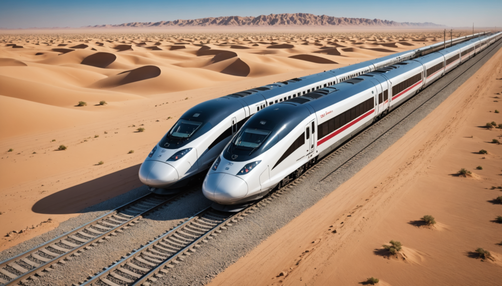 découvrez comment l'essor du train à grande vitesse en arabie saoudite et au qatar ouvre de nouvelles opportunités en or pour les entreprises françaises dans un marché mondial en pleine accélération.